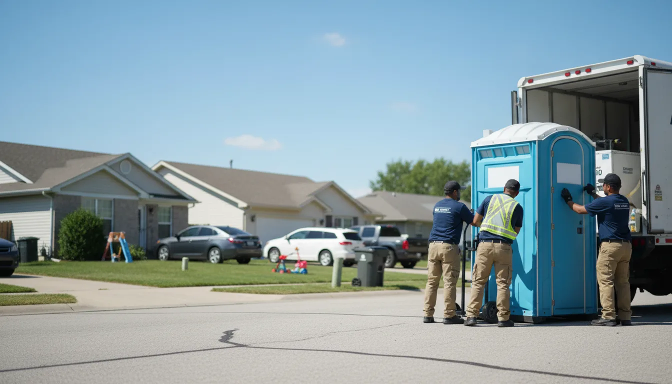 Standard Porta Potty Rentals in Pierron, IL near me